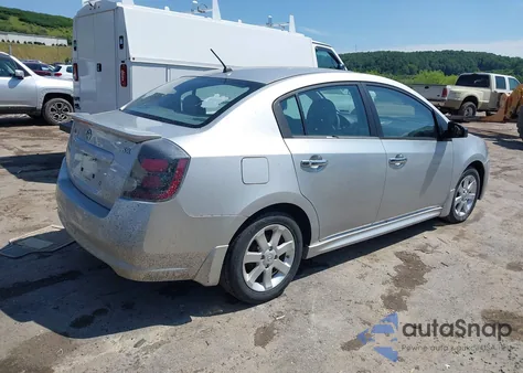 2012 Nissan Sentra 2.0 Sr из США, поврежденный, VIN 3N1AB6AP1CL694575